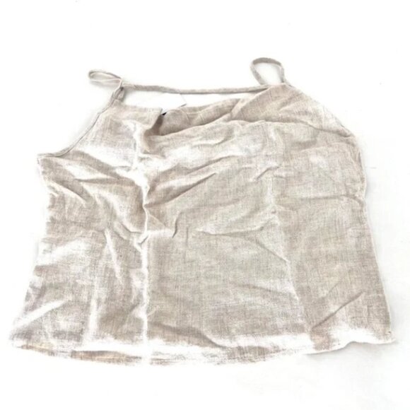 4th & Reckless Women's Linen Cami Strap Top - 12 - Picture 2 of 7